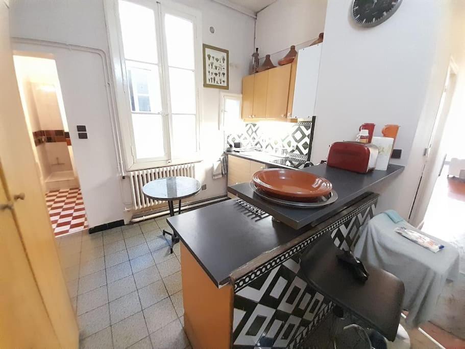 Les 7 Balcons, Comedie-Gare, Parking, Spacieux Lumineux Appt Haussmannien Montpellier Kültér fotó
